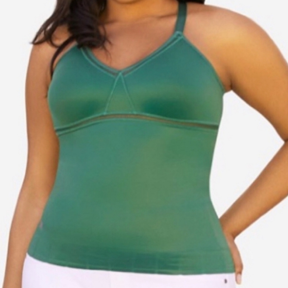 🆕️ Ruby Ribbon 🎀  Siren Cami Green